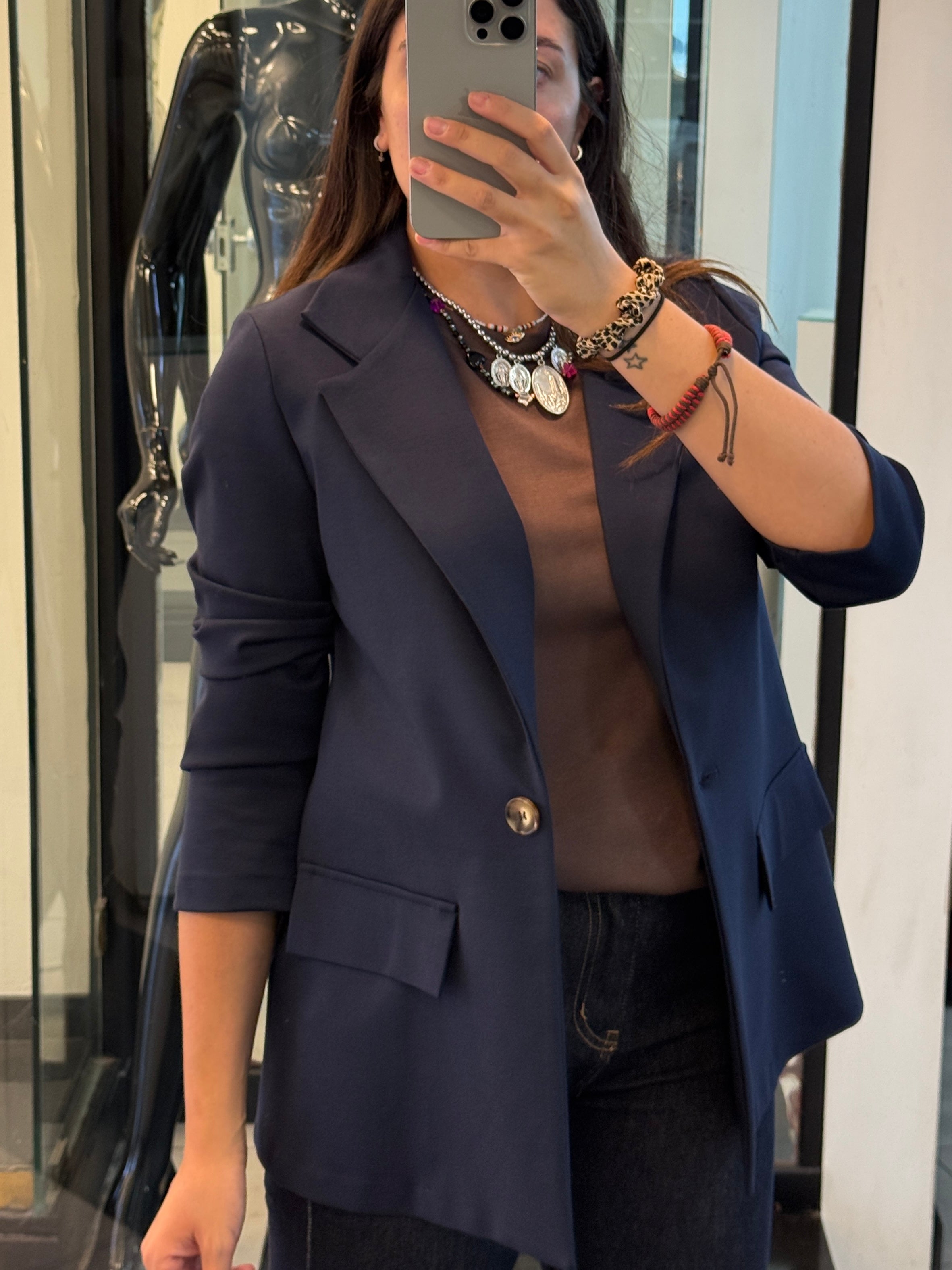 Blazer in cotone