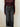 Denim wide leg con piega