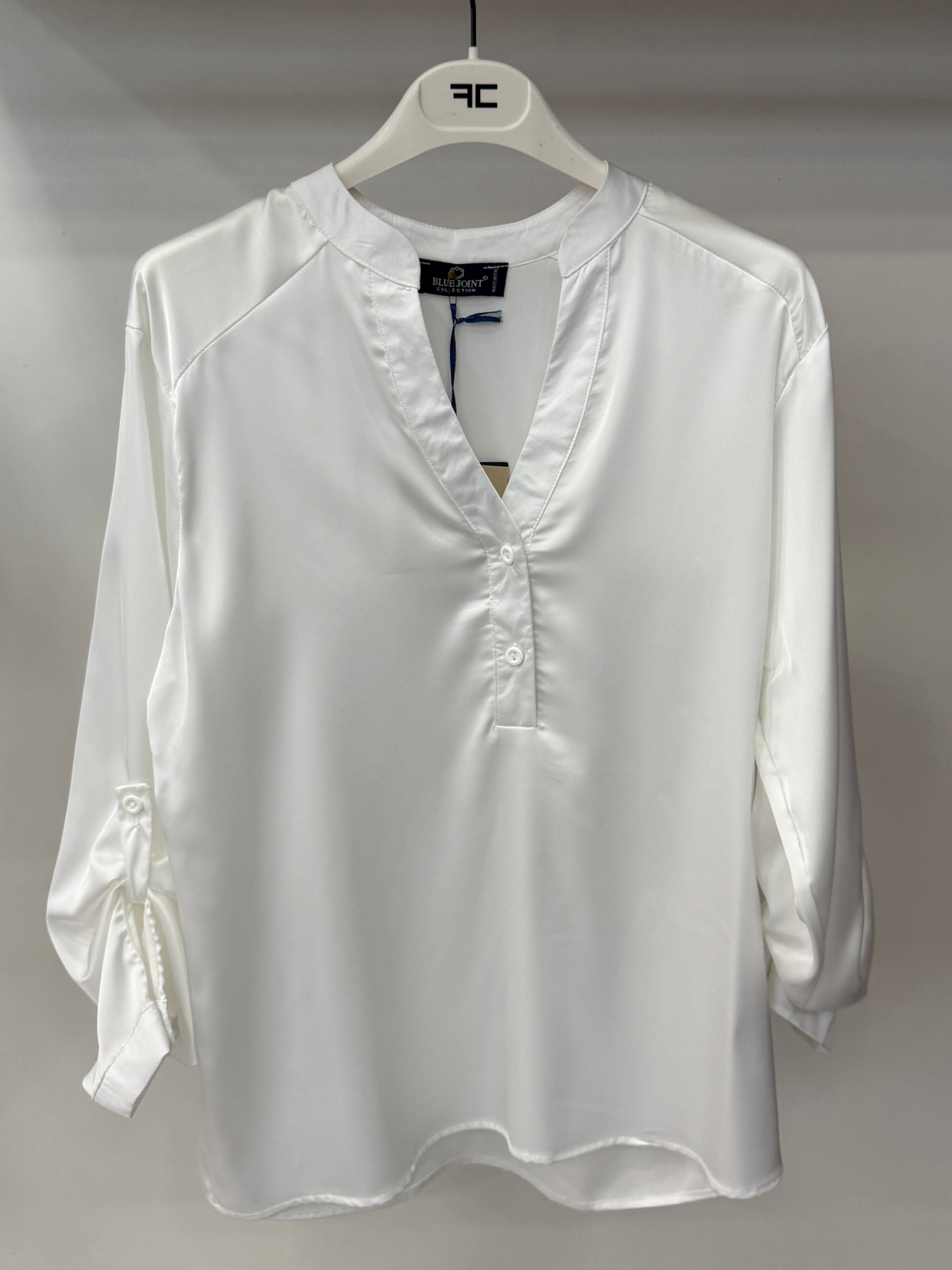 Camicia in raso basic