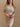 Dress midi in lana beige