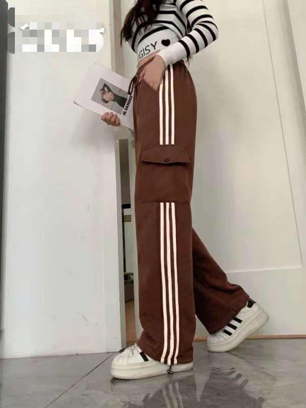 Pantalaccio felpa bande laterali