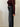 Denim wide leg con piega