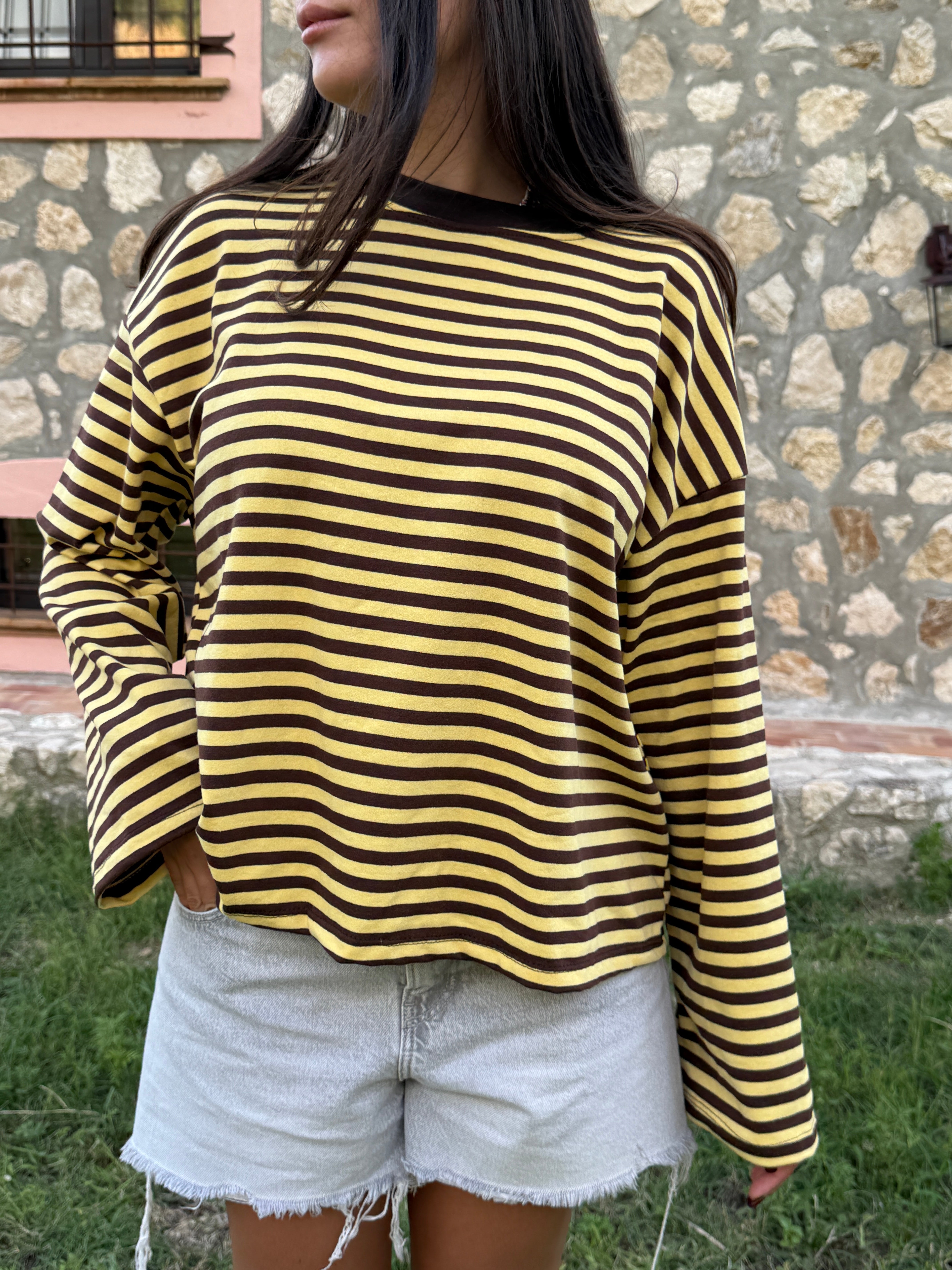 T-shirt a righe