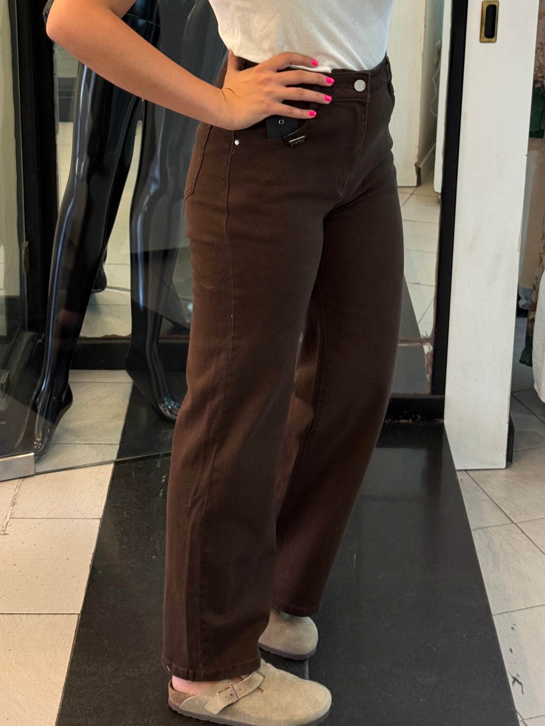 denim mom-fit