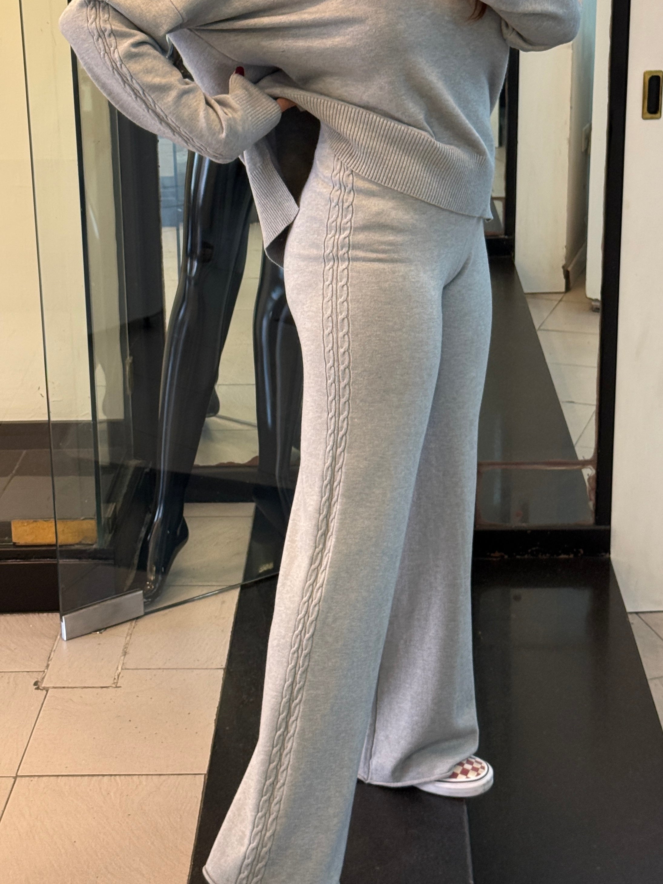 Coordinato treccia