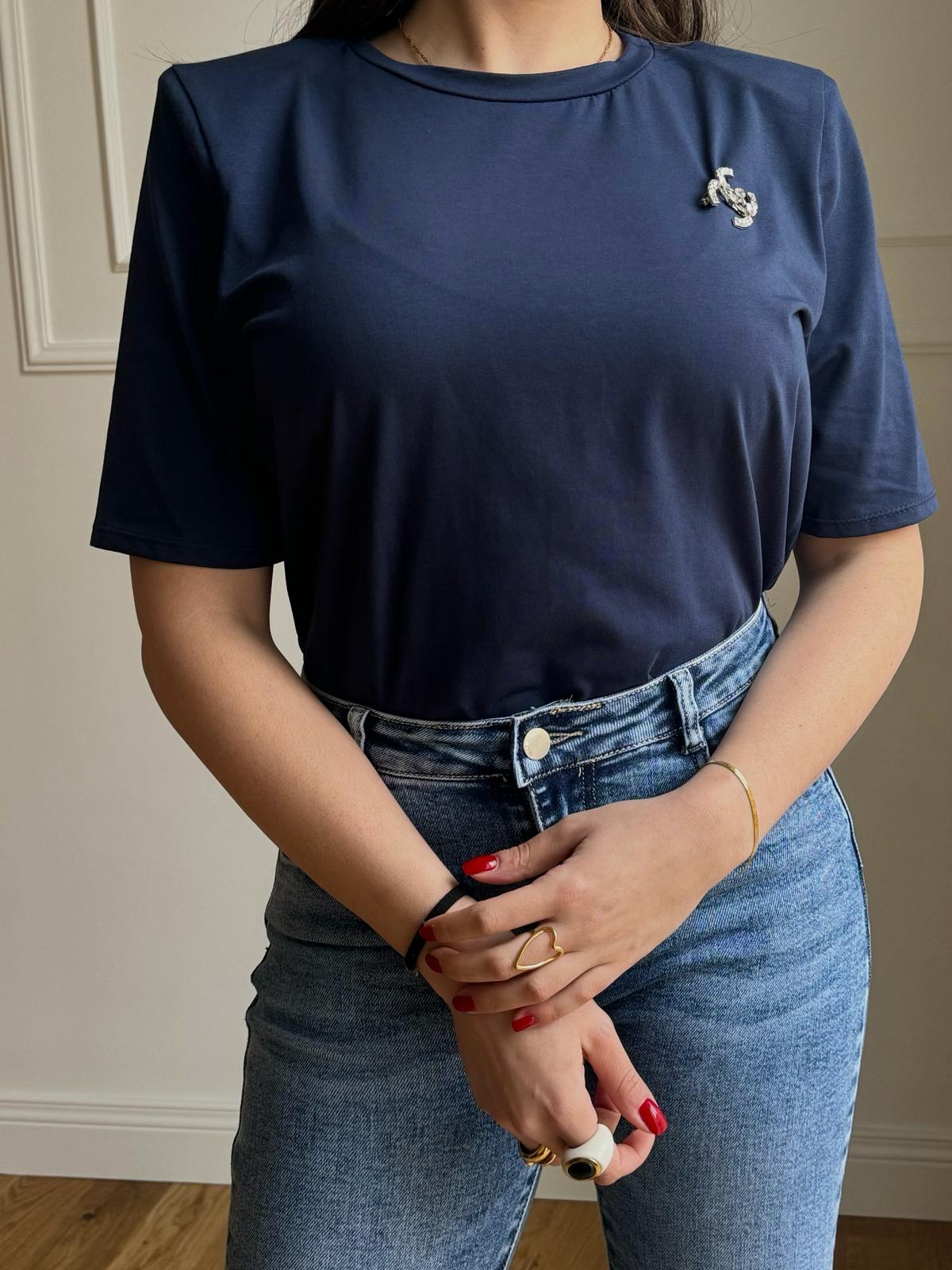 T-shirt spalline
