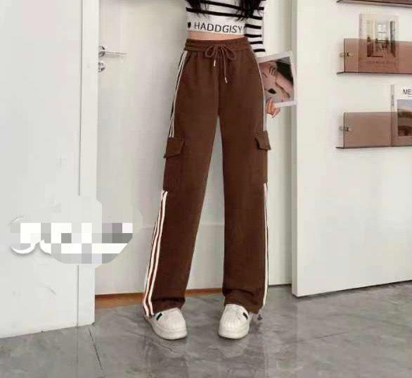 Pantalaccio felpa bande laterali